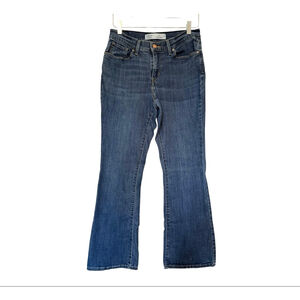 Women's Levi Strauss & Co. Mid-rise Bootcut Curvy Blue Jeans Size 8S W 29 L 30